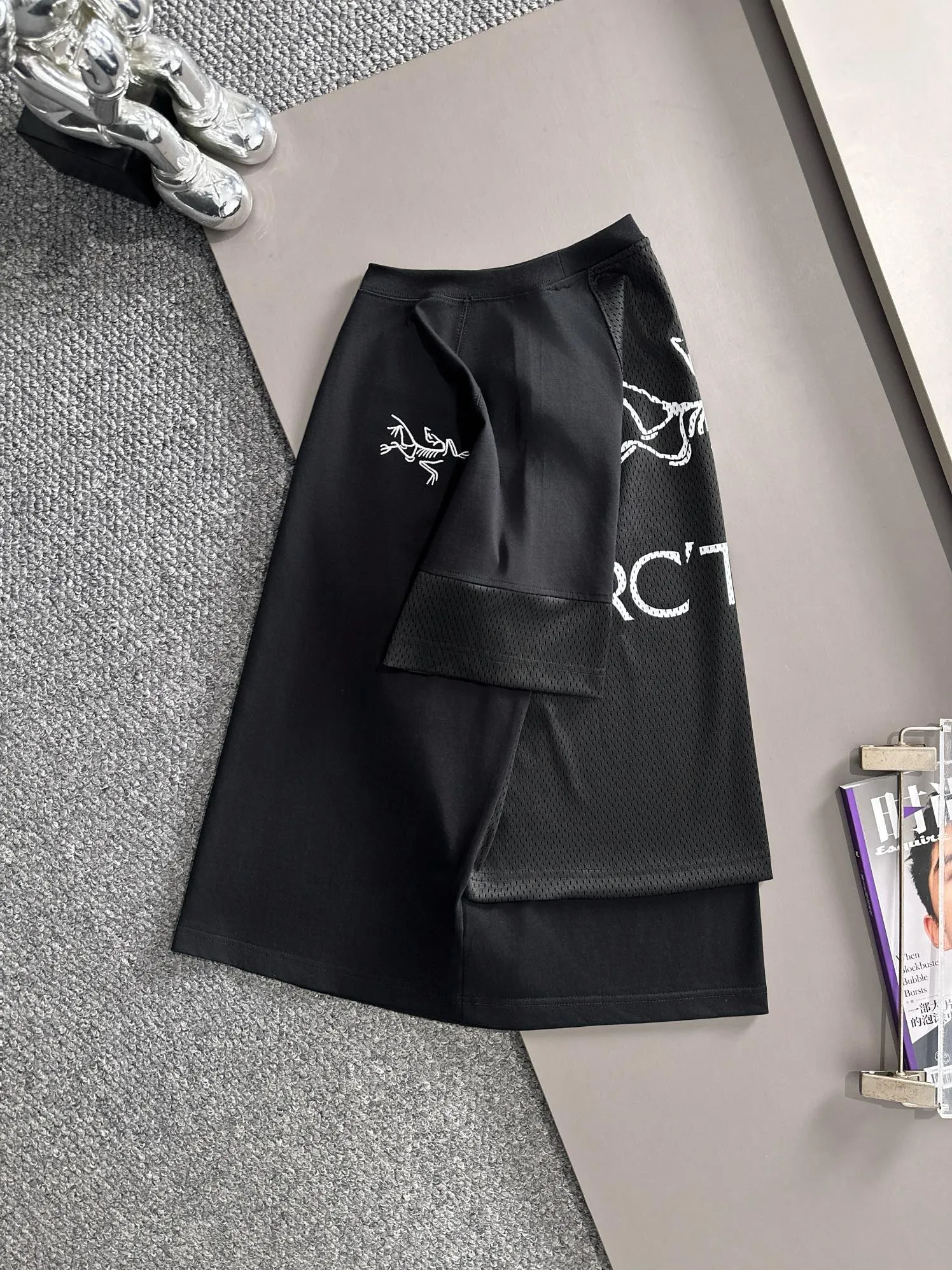 ARC TERYX 2026New Arrival Breathable logo Same Style t 100％ 32 ：Black Size：S M L XL